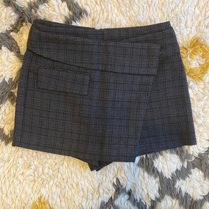 Plaid Mini Skort